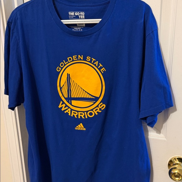 Adidas Golden Stat Warriors Short Sleeve Tee - Picture 4 of 4